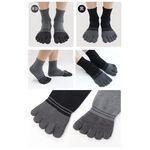 【BVD】防黴消臭五趾襪-B519  男襪 短襪, , large