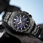 CITIZEN 星辰 100週年限量宇宙幻彩 光動能電波手錶 CB5878-56E, , large
