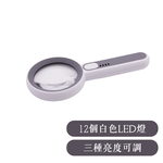 Handheld High-Magnification Magnifier (with LED Auxiliary Light), , large