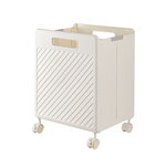 【ENNE】Mobile foldable laundry basket storage cart (F0002-S), , large