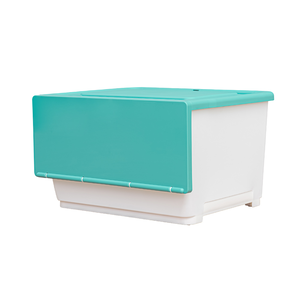 【Y HOUSE】Fully open storage box/storage box/organization box/plastic box-35L blue