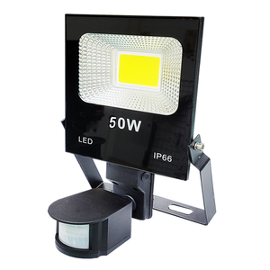 【感應王】BC-850A  50W戶外紅外線感應投光燈(白光-台灣製) 可調日夜,距離及時間