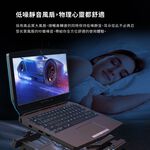 雙立體對流風扇筆電散熱架 散熱墊 雙USB孔配置 伸縮變形, , large