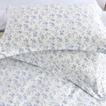 【Betrise】Rhine Lake | Environmentally friendly printing and dyeing anti-mite and antibacterial 100% combed cotton dual-purpose quilt and bed sheet set - double, , large