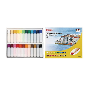 【Pentel 飛龍】軟管水彩24色 /盒 HTP-24 -