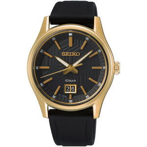 SEIKO 精工 城市簡約大日期男錶-39.5mm 6N76-00K0C(SUR560P1)