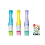 【龍品文創】日本SONIC 筆蓋握筆器-SK-2607-RE 筆蓋握筆器-彩虹, , large