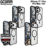 GCOMM iPhone 17  3米軍規磁吸防摔殼 Sturdy Armour MagSafe兼容  硬石黑, , large