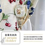 【Colors】窗簾收納鉤 掛鉤 綁帶 蕾絲造型 窗簾配件 居家 收納 窗框 掛飾 可掛衣服 台灣製造, , large