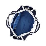 |Lesportsac Mini Duffel Crossbody 運動風手提肩背兩用小包/ 條紋海軍藍, , large