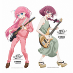 Yamaha x 孤獨搖滾！ 吉他彈片組 Pick 4片組 限量聯名 正版授權, , large