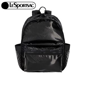 |快速出貨|Lesportsac ROUTE BACKPACK 健行後背包 -閃耀黑