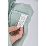 (F) yihe sugar質感棉質圓領綠色長袖上衣二手衣, , large