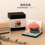 【上手家居】2026立體紙雕週曆-粉色帶燈(2026桌曆/紙模型/便條紙/日曆), , large