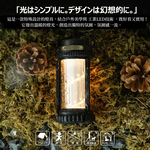 日本【GOODGOODS】DS-01G｜極光塔燈 可站立 可掛吊 手電筒功能 露營 氛圍燈 氣氛照明, , large