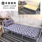 Denim Blue Bamboo Single Breathable Mattress, , large