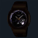 CASIO卡西歐 G-SHOCK 八角 全金屬版 太陽能藍芽雙顯手錶-金 GM-B2100GD-9A, , large