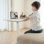 [KAKU] Pneumatic Height Adjustable Desk, 胡桃棕, large