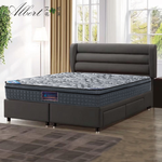 【文創集】石墨烯抗菌獨立筒床墊-5尺雙人, , large