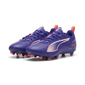 PUMA ULTRA 5 PLAY FG/AG Jr 兒童釘鞋 藍粉 草地釘鞋 大釘 10769501【樂買網】