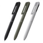 飛龍PENTEL Calme靜暮 三用輕油性筆-0.5mm黑+紅+自動鉛筆(XBXAW355)白桿, , large
