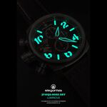 elegantsis JF48QS機頭藝術-女郎計時手錶-藍/48mm ELJF48QS-OU02LC, , large