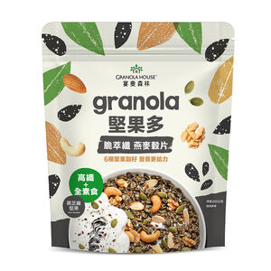 宴麥森林-多脆萃纖燕麥穀片-黑芝麻堅果