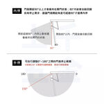 門弓器 加安 S771 S772 S773 台灣製 自動關門器 內停檔 垂直安裝, , large