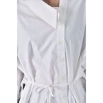 (XL) miyuki select質感寬鬆白色襯衫上衣二手衣, , large