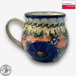 【SOLO Vintage】Cerraf Polish Pottery 350ml Mug Song of Wildflowers Series Made in Poland, , large