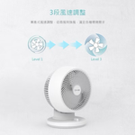 Automatic swing circulation fan, , large