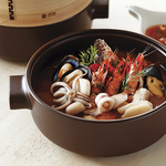 【JIA品家】耐火土陶鍋 蒸煮湯鍋28cm 松煙褐, , large