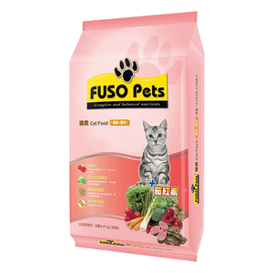 【福壽】FUSO Pets福壽貓食-鮪魚+蟹肉口味 20磅（9.07kg）