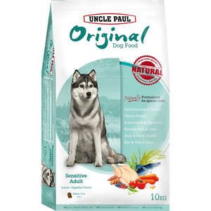 【UNCLE PAUL 保羅叔叔】田園生機犬糧系列10kg-消化道保健（雞肉）
