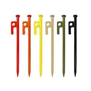 Colorful Camping Tent Peg 20 cm