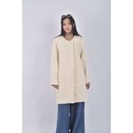 (XL) gerard darel長版厚磅白色外套二手衣, , large