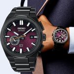 SEIKO精工 Astron 限量夜櫻 GPS衛星定位 鈦金屬太陽能手錶SSJ029J1/3X62-0AG0SD, , large