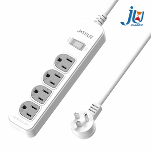 鉅玉經典｜一開四插延長線  6尺 JY-3140-6