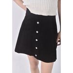 (S) pazzoA字黑色短裙二手衣, , large