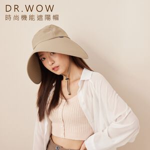 【現貨】MIT台灣製 DR.WOW 時尚機能遮陽帽 DR6180