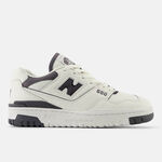 Kixpress-New Balance 女 休閒鞋 運動 復古 B楦 NB 550 皮革 穿搭 白 深灰 [BBW550BH], , large
