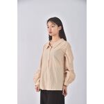 (XL) ob style格紋黃色襯衫上衣二手衣, , large