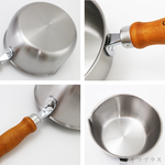 COPAN日式不鏽鋼迷妳牛奶鍋-15cm-1L-2支, , large