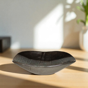 Minoyaki Oval Deep Plate – Showa Retro Design