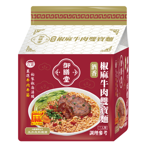 台酒御膳堂椒麻牛肉雙寶麵