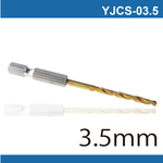鉅玉經典｜六角白鐵起子鑽頭-3.5mm YJCS-03.5, , large