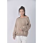 (F) 【安于晴Charlene私服】質感綠色長袖上衣二手衣, , large