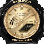 CASIO 卡西歐 G-SHOCK 2100八角金屬光手錶 GA-2100GB-1A, , large