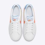 Kixpress-Nike Wmns Court Royale AC 女 休閒鞋 運動 低筒 白橘藍 [DN4244-181], , large