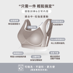 【伊柔EVEROY】顯瘦無痕高包覆無鋼圈運動內衣 M-2XL 內衣 可可棕 W035-15, , large